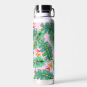 Palm Paradise Pink Waterfles (Achterkant)