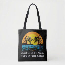 Palm & Pilsner Escape Tote Bag