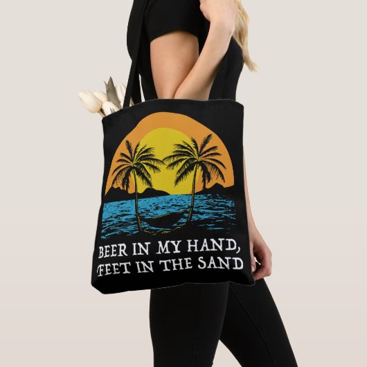 Palm & Pilsner Escape Tote Bag (Dichtbij)