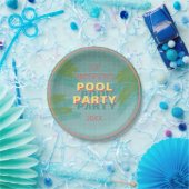 Palm Pool Party Bord (Feest)