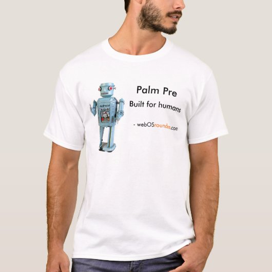 Palm Pre, gebouwd voor mensen T-shirt (Voorkant)