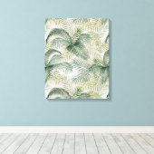 Palm Print Canvas (Insitu (Houten vloer))