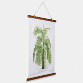 Palm Print -Pieter Joseph de Pannemaeker 1832-1904 Hangend Wandkleed (Gebogen)