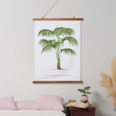 Palm Print -Pieter Joseph de Pannemaeker 1832-1904 Hangend Wandkleed (Slaapkamer)