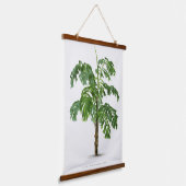 Palm Print -Pieter Joseph de Pannemaeker 1832-1904 Hangend Wandkleed (Gebogen)