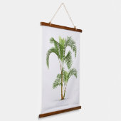 Palm Print -Pieter Joseph de Pannemaeker 1832-1904 Hangend Wandkleed (Gebogen)