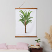 Palm Print -Pieter Joseph de Pannemaeker 1832-1904 Hangend Wandkleed (Slaapkamer)