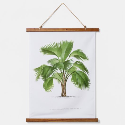 Palm Print -Pieter Joseph de Pannemaeker 1832-1904 Hangend Wandkleed (Voorkant)