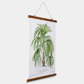 Palm Print -Pieter Joseph de Pannemaeker 1832-1904 Hangend Wandkleed (Gebogen)