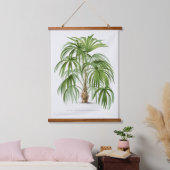 Palm Print -Pieter Joseph de Pannemaeker 1832-1904 Hangend Wandkleed (Slaapkamer)