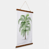 Palm Print -Pieter Joseph de Pannemaeker 1832-1904 Hangend Wandkleed (Gebogen)