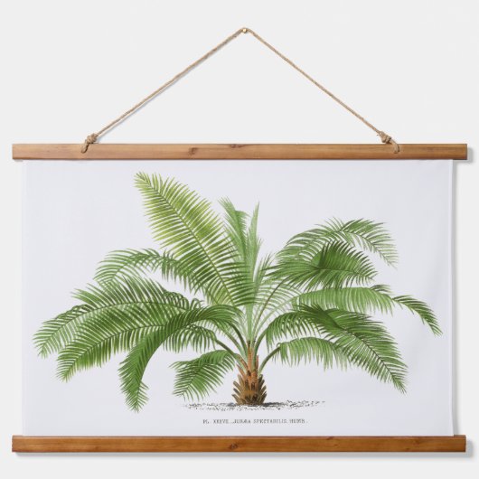 Palm Print -Pieter Joseph de Pannemaeker 1832-1904 Hangend Wandkleed (Voorkant)