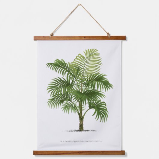 Palm Print -Pieter Joseph de Pannemaeker 1832-1904 Hangend Wandkleed (Voorkant)