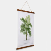 Palm Print -Pieter Joseph de Pannemaeker 1832-1904 Hangend Wandkleed (Gebogen)