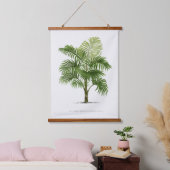 Palm Print -Pieter Joseph de Pannemaeker 1832-1904 Hangend Wandkleed (Slaapkamer)