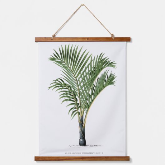 Palm Print -Pieter Joseph de Pannemaeker 1832-1904 Hangend Wandkleed (Voorkant)