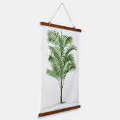 Palm Print -Pieter Joseph de Pannemaeker 1832-1904 Hangend Wandkleed (Gebogen)