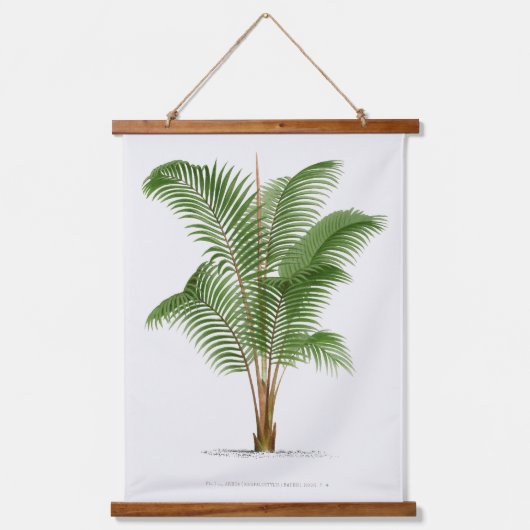 Palm Print -Pieter Joseph de Pannemaeker 1832-1904 Hangend Wandkleed (Voorkant)