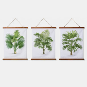 Palm Print -Pieter Joseph de Pannemaeker 1832-1904 Hangend Wandkleed