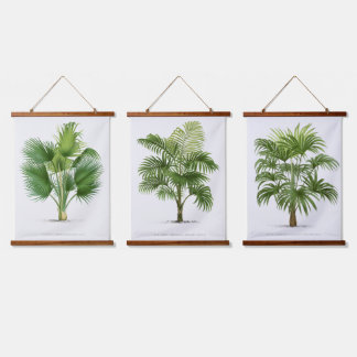 Palm Print -Pieter Joseph de Pannemaeker 1832-1904 Hangend Wandkleed