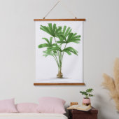 Palm Print -Pieter Joseph de Pannemaeker 1832-1904 Hangend Wandkleed (Slaapkamer)