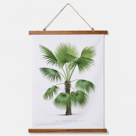 Palm Print -Pieter Joseph de Pannemaeker 1832-1904 Hangend Wandkleed (Voorkant)