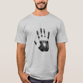 Palm Print Retro ontwerp T-shirt (Voorkant)