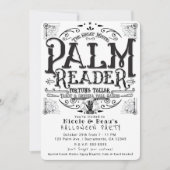 Palm Reader  Magic Fortune Teller Halloween Kaart (Voorkant)