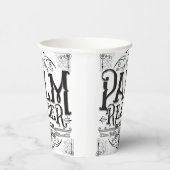 Palm Reader  Magic Fortune Teller Halloween Papieren Bekers (Rechts)