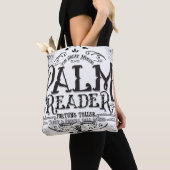 Palm Reader Vintage Magic Fortune Teller Sign Tote Bag (Dichtbij)