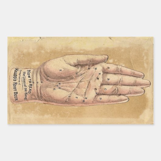 Palm Reading Sticker (Voorkant)