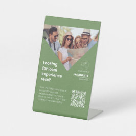 Palm Regensy Paradise Stand Reclamebord Met Voetstuk