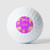 Palm Royale Bloem Golfballen (Voorkant)