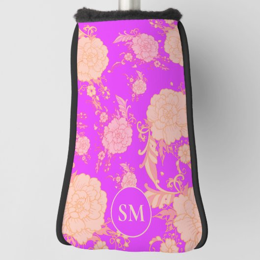 Palm Royale Bloemen Golfheadcover (Draai 90)