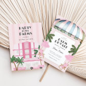 Palm Royale bruidsdouche uitnodiging