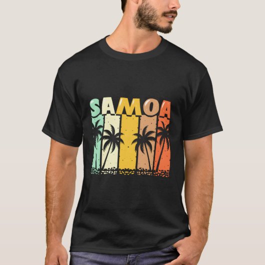 Palm Samoa Samoan T-shirt (Voorkant)