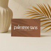 Palm Shadow Tanning Salon, Boutique, Spa Visitekaartje