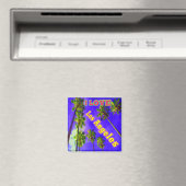 "Palm Sky: Ik hou van Los Angeles 1" Magnet (Insitu (Vaatwasser))