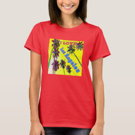 "Palm Sky: Ik hou van Los Angeles 2"-Shirt T-shirt