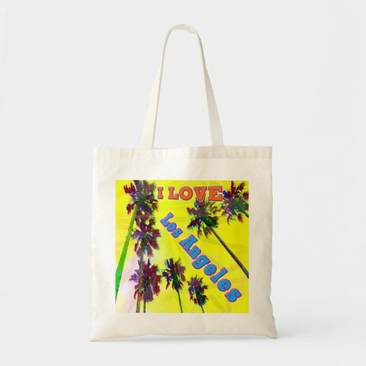 "Palm Sky: Ik hou van Los Angeles 2" tas (Voorkant)
