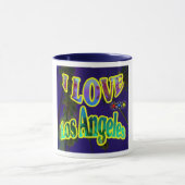 "Palm Sky: Ik hou van Los Angeles 4" Cup Mok (Midden)