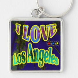 "Palm Sky: Ik hou van Los Angeles 4" Sleutelhanger