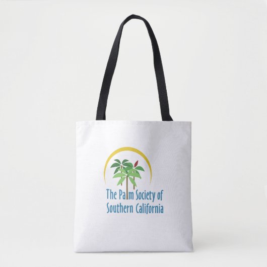 Palm Society of Southern California Canvas tas (Voorkant)