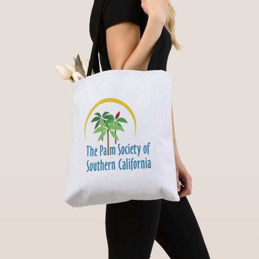 Palm Society of Southern California Canvas tas (Dichtbij)