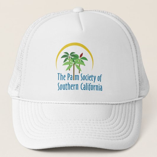 Palm Society Trucker Hoed Trucker Pet (Voorkant)