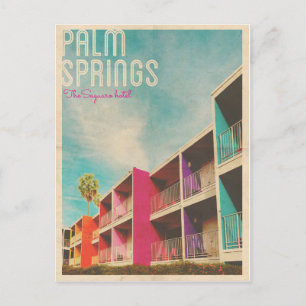  Palm Spring Hotel Briefkaart