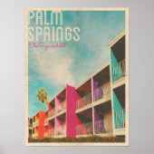 Palm Spring Hotel Poster (Voorkant)