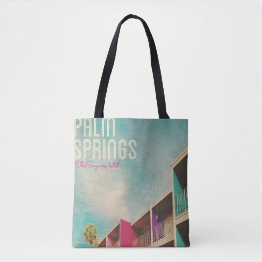  Palm Spring Hotel Tote Bag (Voorkant)