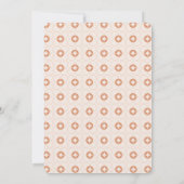 Palm spring retro bruiloft Save The Date Kaart (Achterkant)