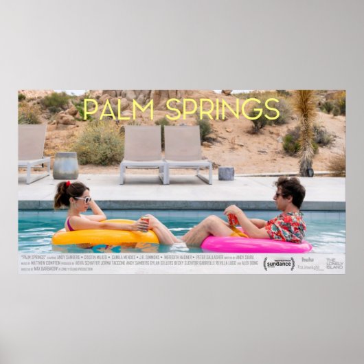 Palm Springs 2020 Poster (Voorkant)